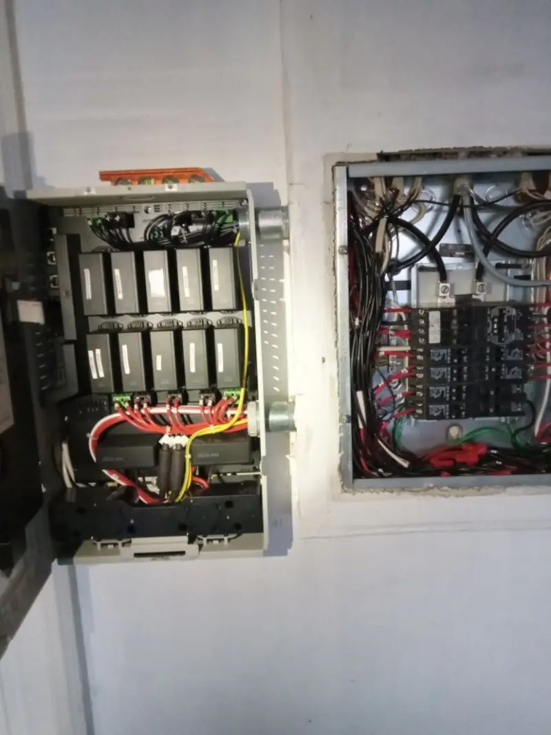 Electrical panel upgrade completed for Ring Doorbell Installation in Shelbyville